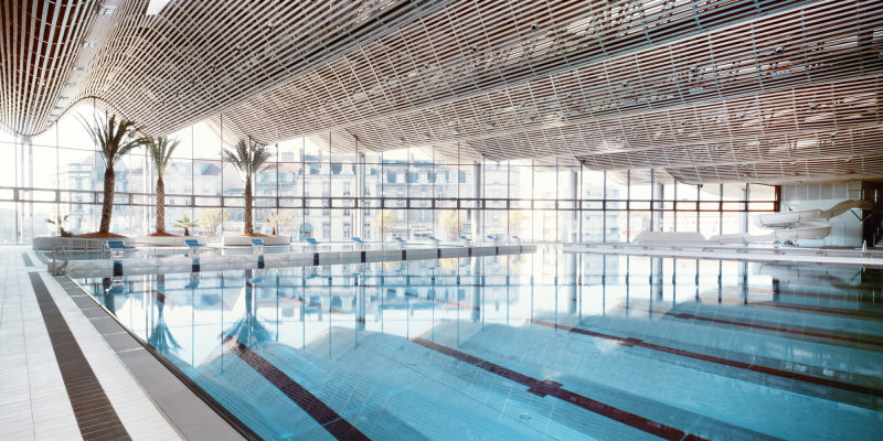 体育中心游泳馆欣赏